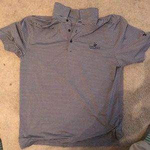 Under Armour Golf Shirt - Blue and Gray